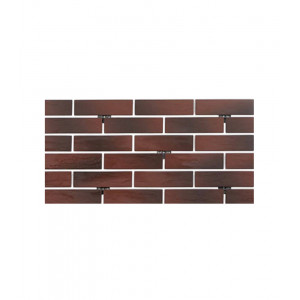 Термопанель Good House с керамической плиткой Березакерамика RED WOOD NATURAL R ТЭ111-53 ЭППС, 1028х525мм 0,54м2