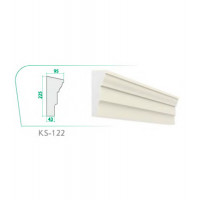 Карниз KS-122 (545x175x105x3000mm)