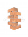 Малый угловой элемент термопанелей Good House с керамической плиткой CERRAD Loft Brick Pepper  УМ113-05 ППС, 110х240х455мм